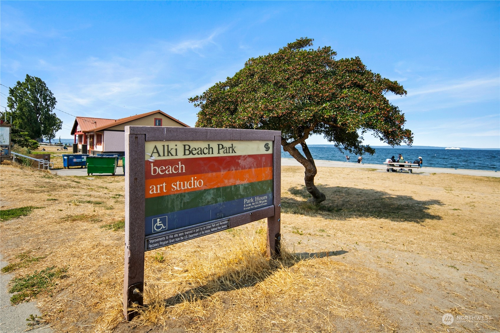3226 Alki Avenue Southwest Seattle, WA 98116 - Photo 39 of 39 a view of street sign