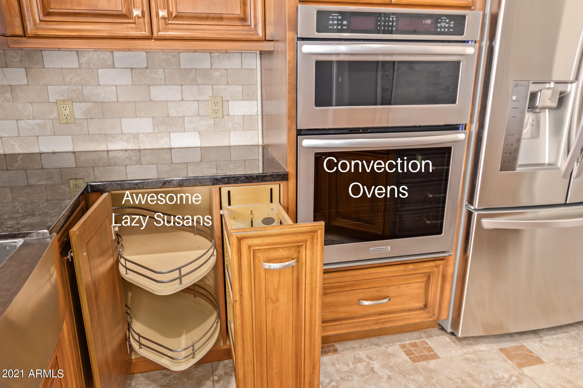 3929 East Decatur Street Mesa, AZ 85205 - Photo 12 of 41 Kitchen - Convection Ovens & Lazy Susans