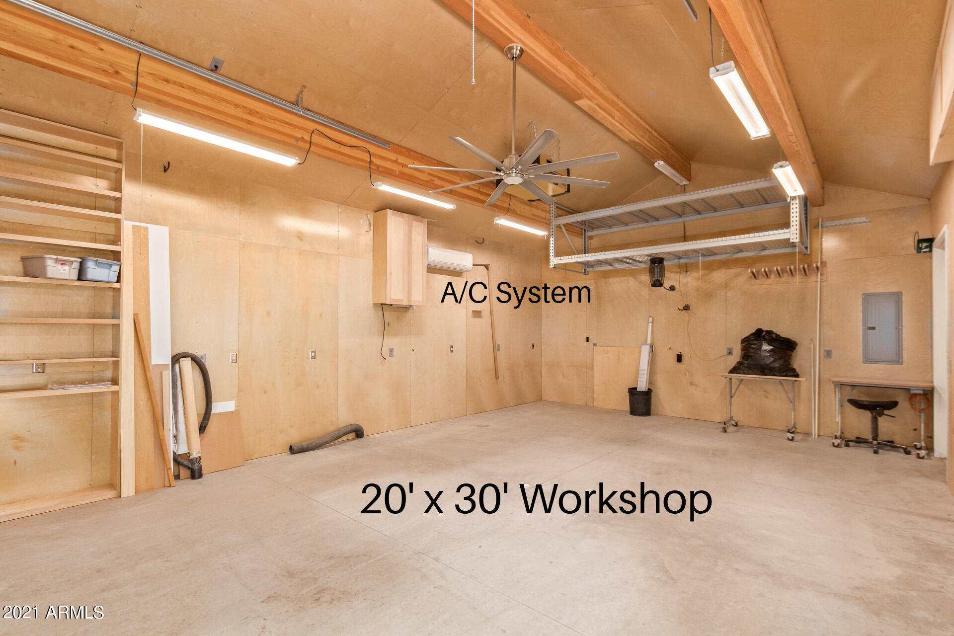 3929 East Decatur Street Mesa, AZ 85205 - Photo 36 of 41 Workshop - Dimensions