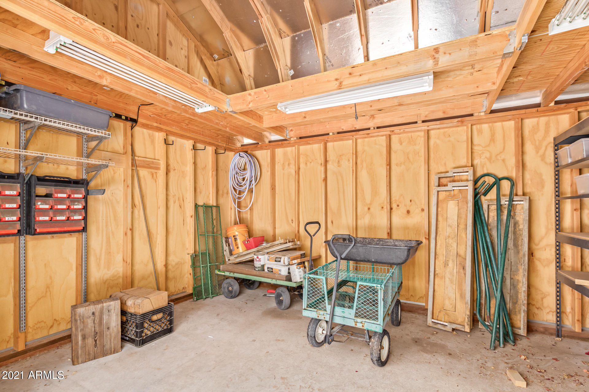 3929 East Decatur Street Mesa, AZ 85205 - Photo 41 of 41 Shed Interior