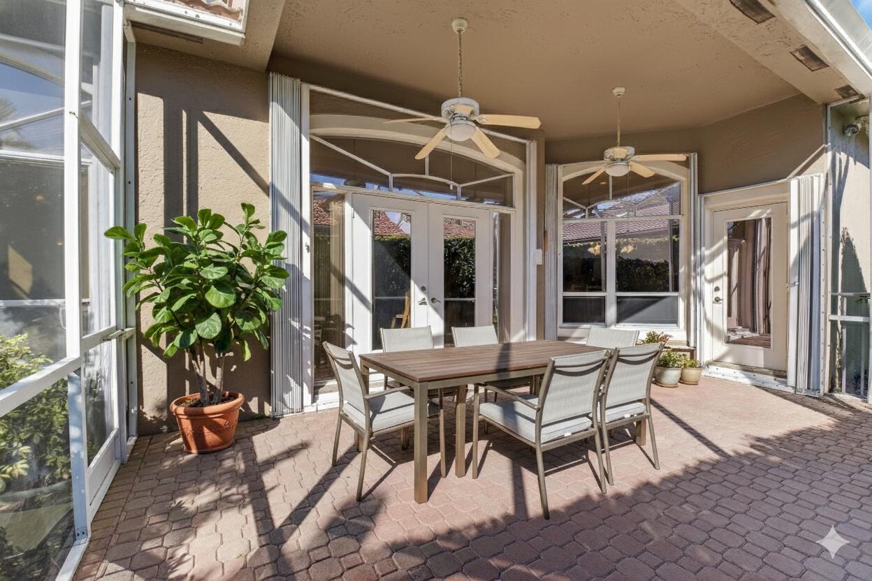 23449 Torre Circle Boca Raton, FL 33433 - Photo 33 of 40 Virtual Staged Back Patio