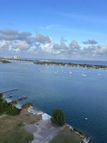 a view of outdoor space and lake view