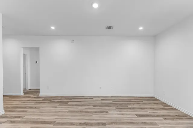 a view of empty room