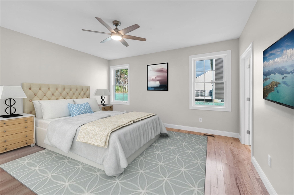 15 High Blf Road Belchertown, MA 01007 - Photo 20 of 41 a bedroom with a large bed and a window