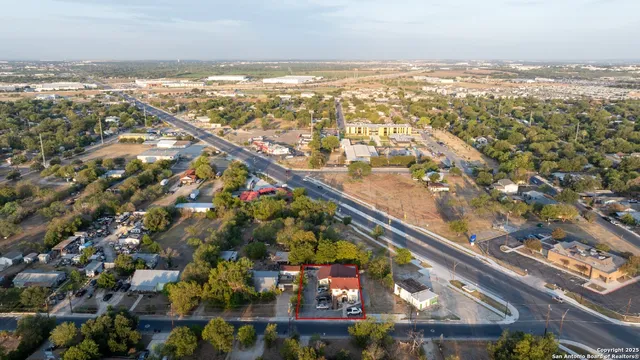 view of city from balcony