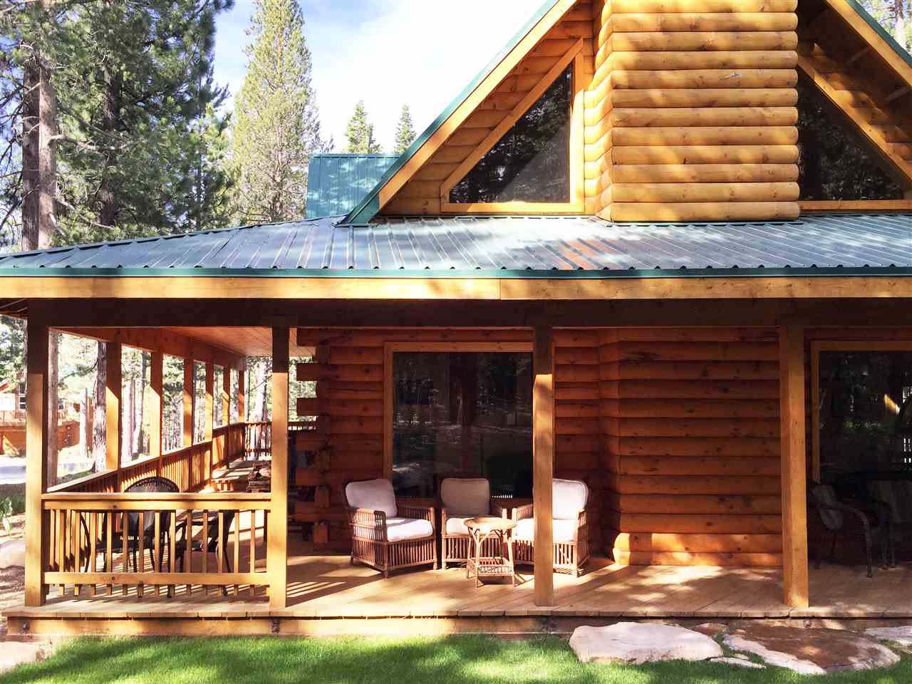 12051 Oslo Drive Truckee, CA 96161 - Photo 3 of 21 a view of house with backyard porch and sitting area