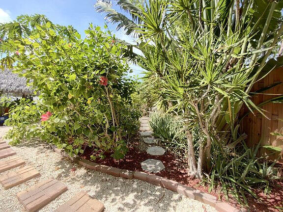 136 Palermo Drive Islamorada, FL 33036 - Photo 29 of 38 a view of a garden