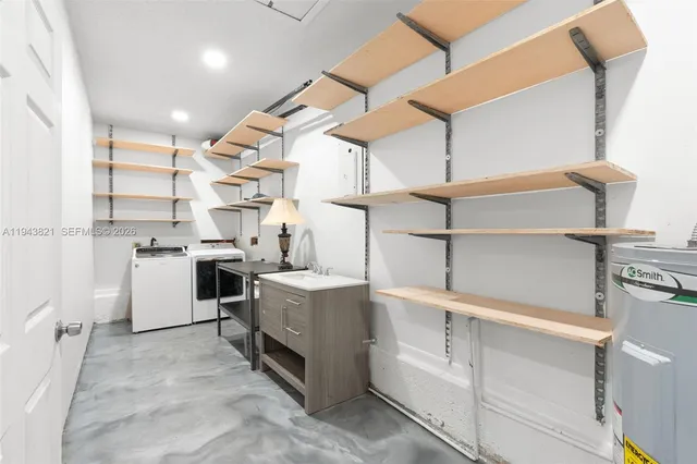 a view of outdoor space yard swimming pool and furniture