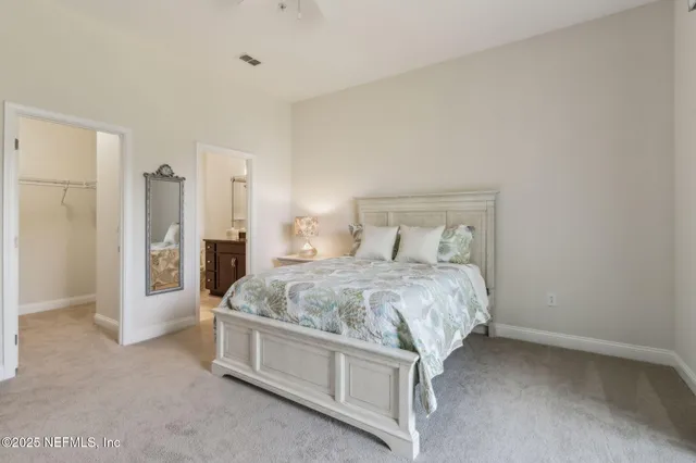 a view of a yard with trees