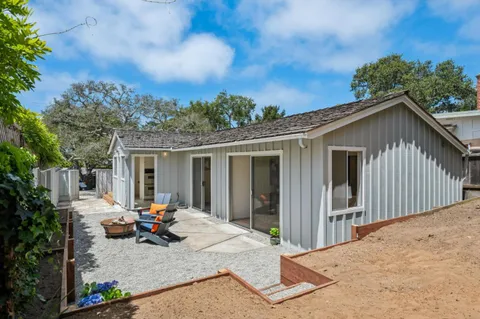 a view of a house with a patio