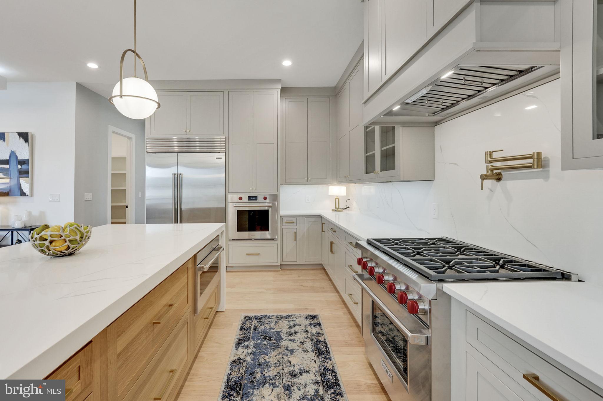 1422 Mayflower Drive McLean, VA 22101 - Photo 20 of 67 Kitchen has a wolf range and a 2nd wolf wall oven