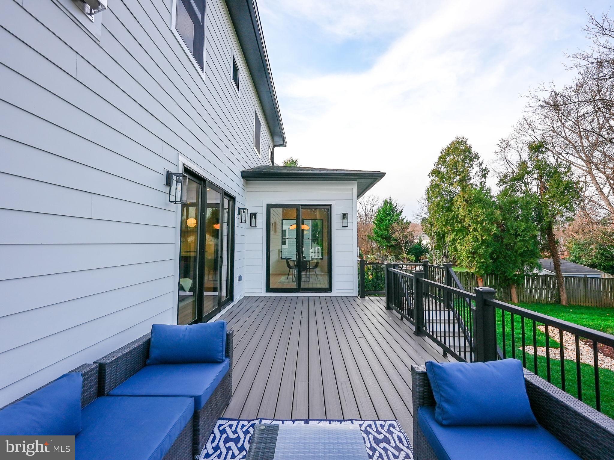 1422 Mayflower Drive McLean, VA 22101 - Photo 59 of 67 TREX deck has subline plumbed for a nat gas grill