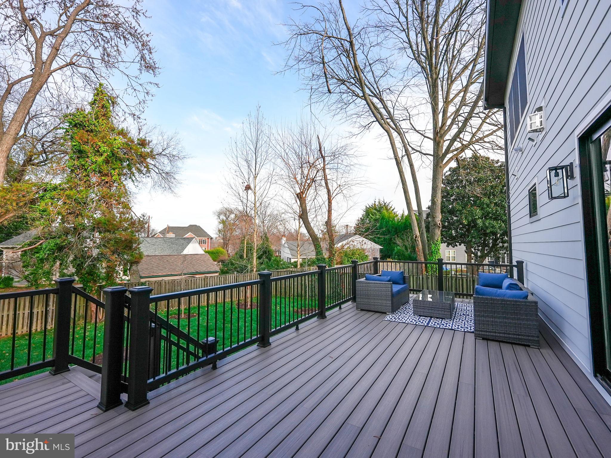 1422 Mayflower Drive McLean, VA 22101 - Photo 60 of 67 Deck has rear yard access