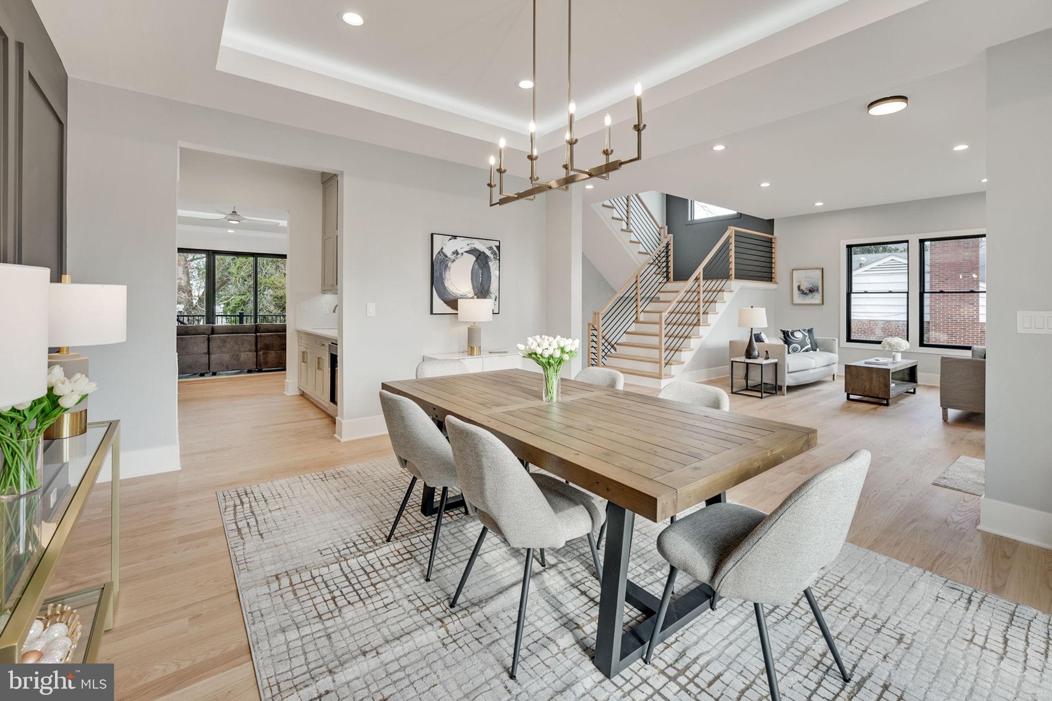 1422 Mayflower Drive McLean, VA 22101 - Photo 8 of 67 Formal Dining Room featuring tray ceiling