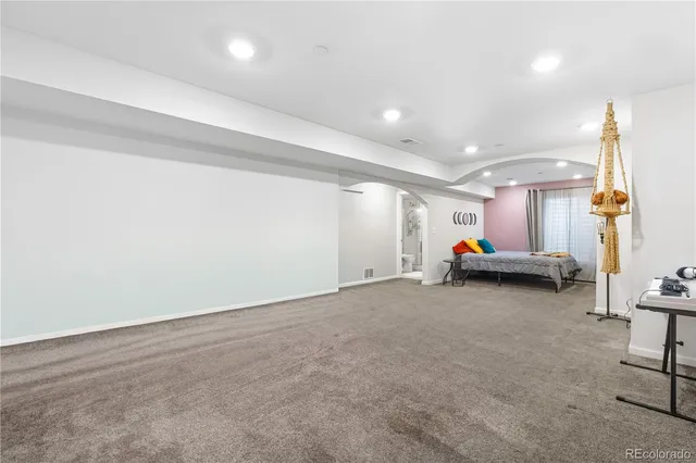 a view of car garage