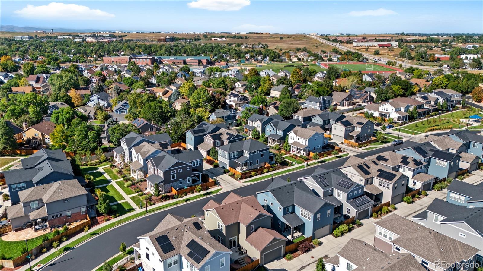 10074 Flower Street Broomfield, CO 80021 - Photo 47 of 47 an aerial view of a city