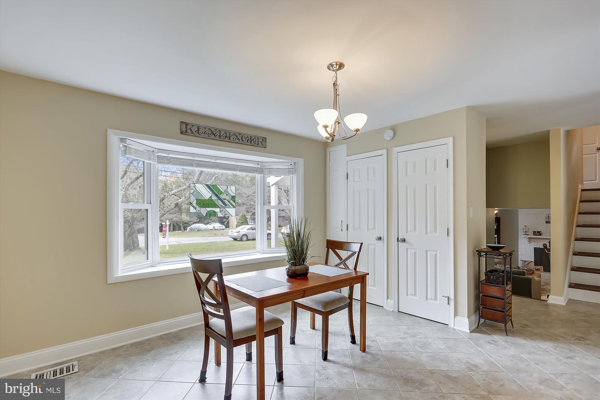 129 Beaumont Road Silver Spring, MD 20904 - Photo 8 of 30 Breakfast room with sun filled bay window