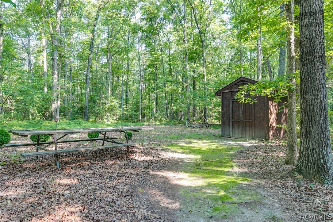 11292 Old Ridge Road Doswell, VA 23047 - Photo 39 of 45 Additional view of rear yard and shed with roof re