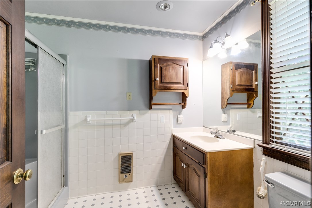 11292 Old Ridge Road Doswell, VA 23047 - Photo 9 of 45 Bathroom offers tile floor, walk-in shower, single