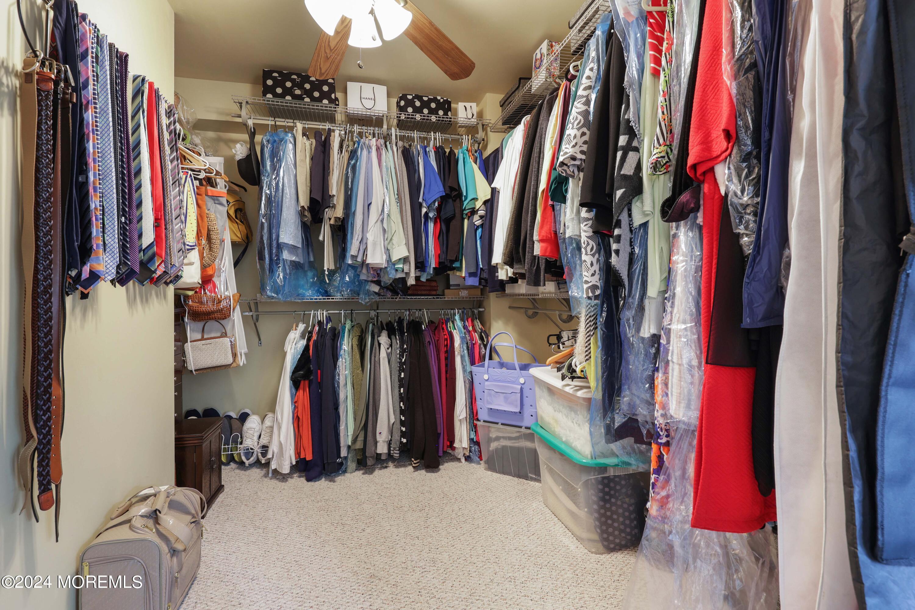 516 Matawan Avenue Keyport, NJ 07735 - Photo 38 of 59 a view of walk in closet with clothes