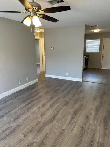wooden floor in an empty room
