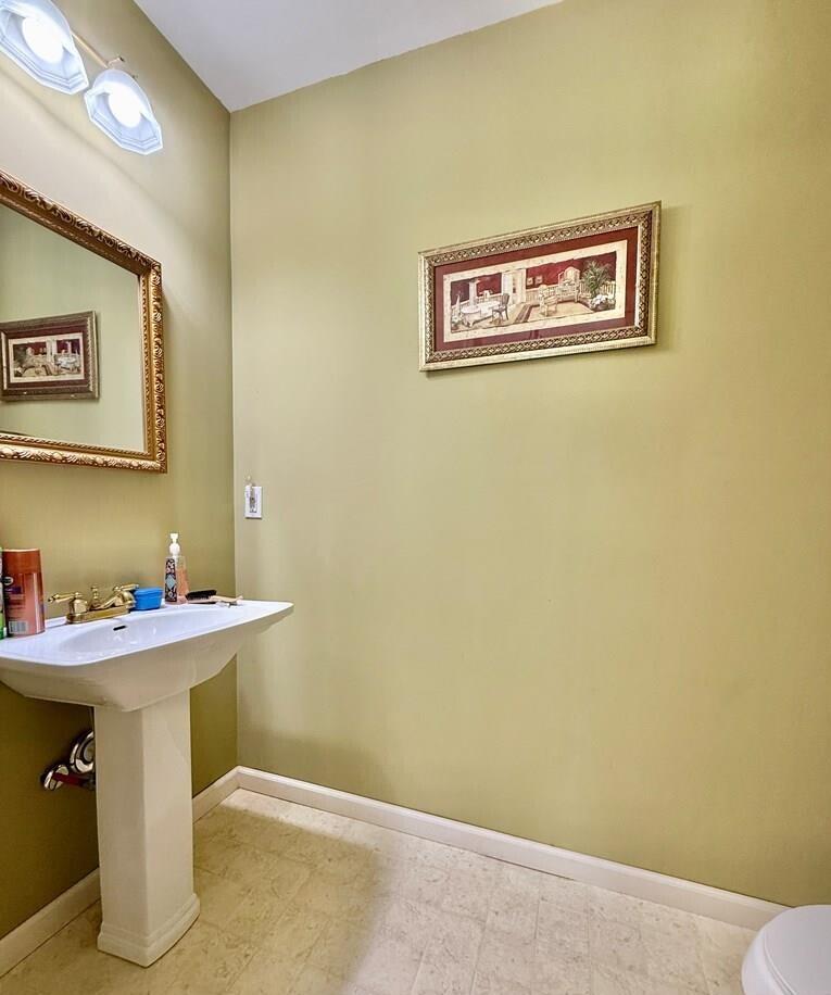 100 Flamingo Road Bassett, VA 24055 - Photo 16 of 30 a bathroom with a sink and a mirror