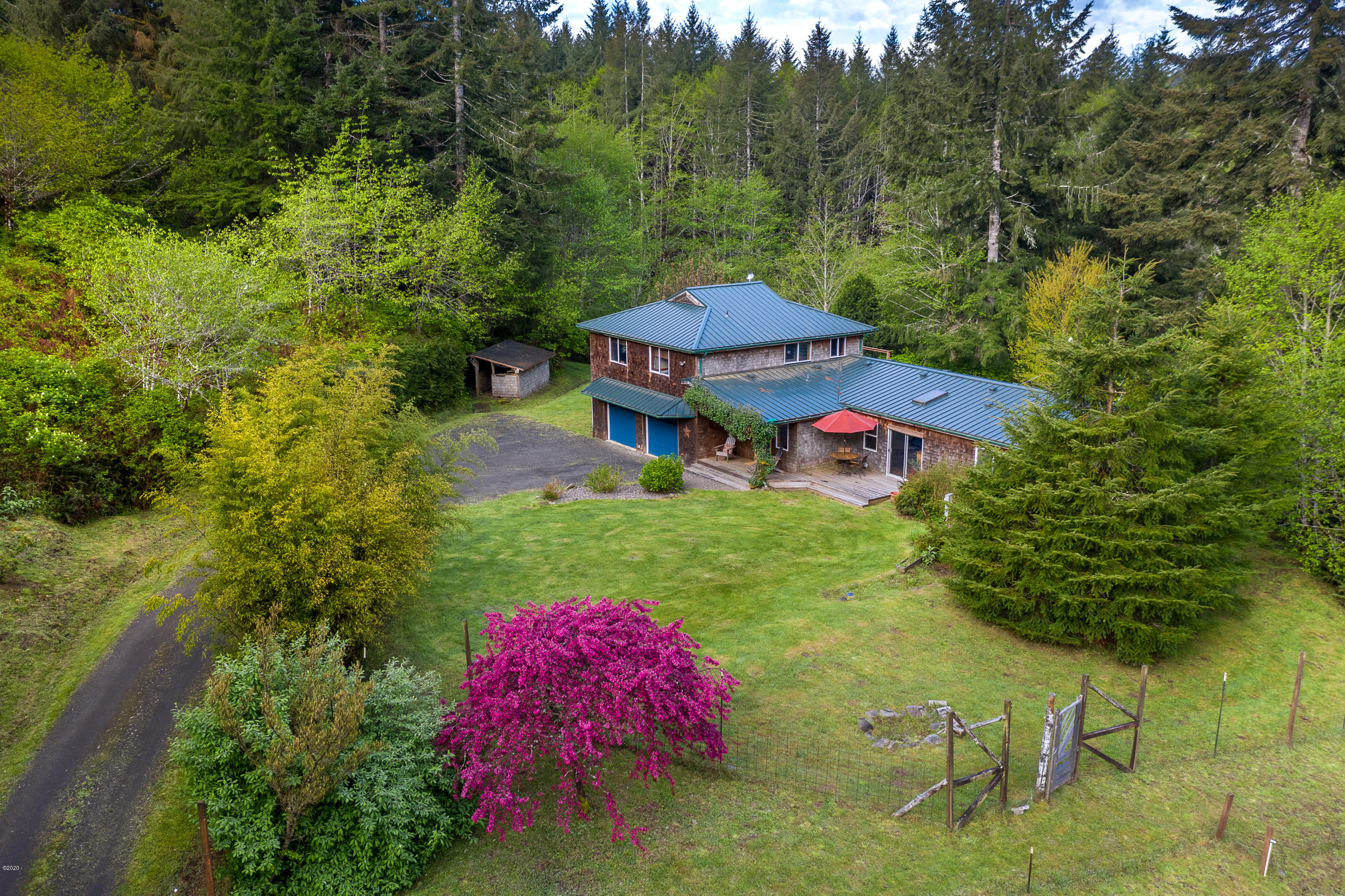 1266 North Yachats River Road Yachats, OR 97498 - Photo 28 of 79 Home on 60 acres