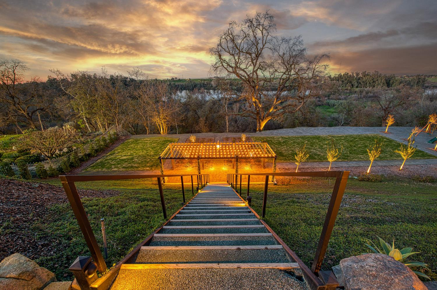 1530 West Moraga Road Fresno, CA 93711 - Photo 10 of 11 a view of swimming pool with seating space and lake view