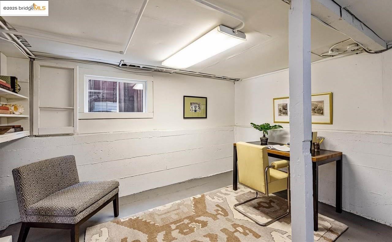 1254 Broadway Alameda, CA 94501 - Photo 12 of 12 Home office with concrete floors