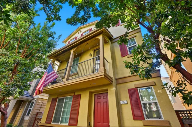 a view of a multi story residential apartment building