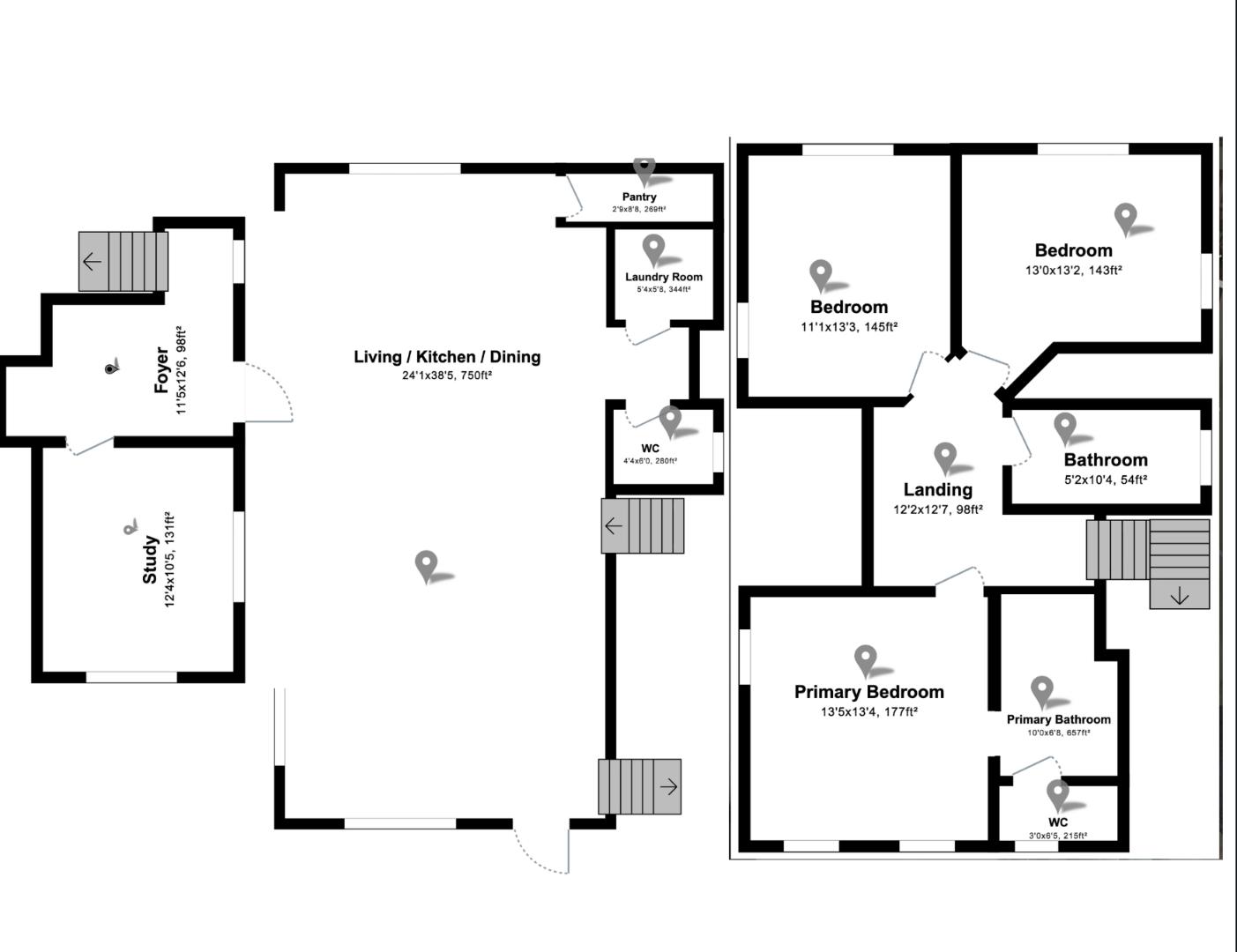 56 Regency Place Hayward, CA 94544 - Photo 4 of 43 a picture of a book room