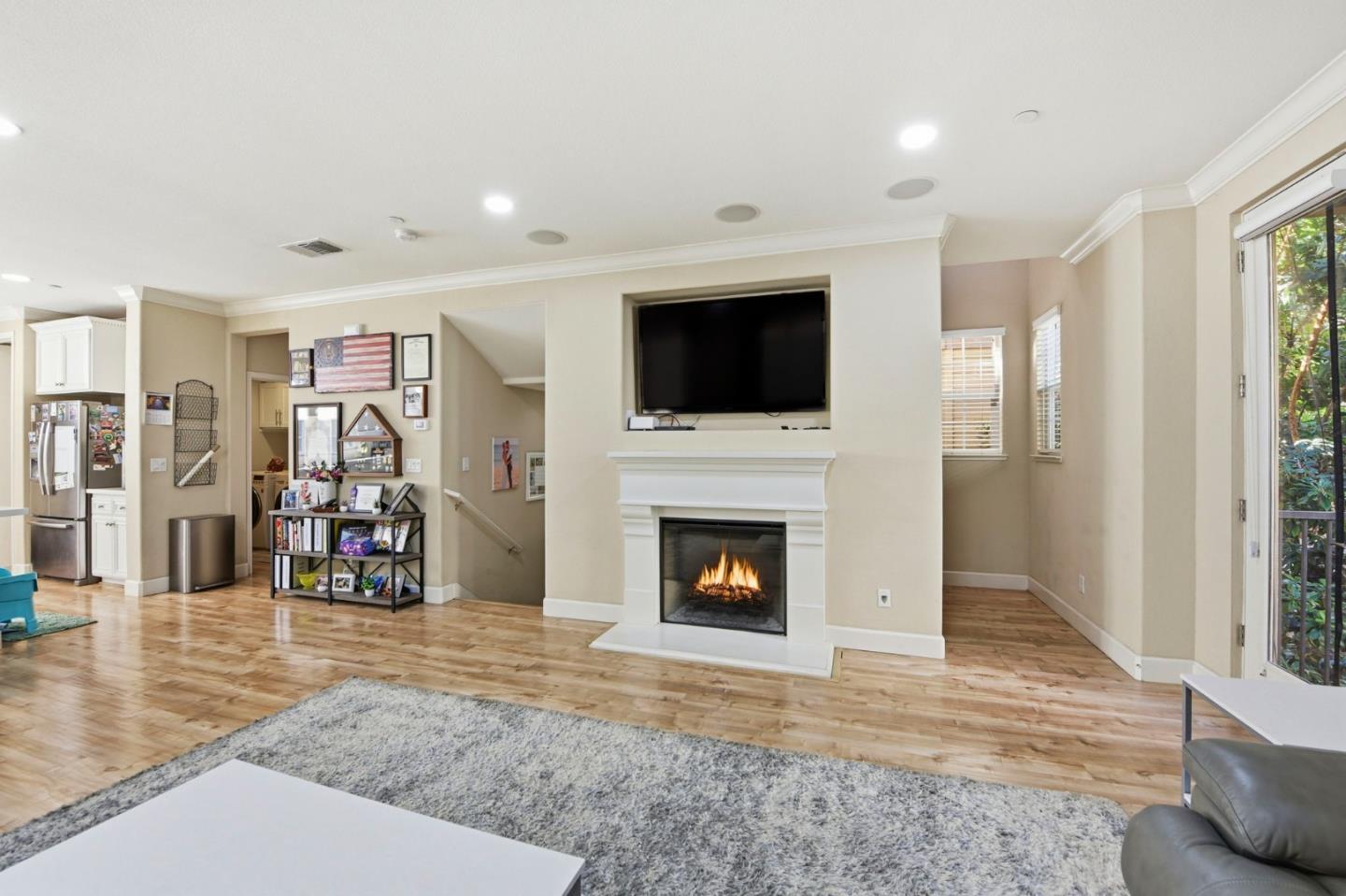 56 Regency Place Hayward, CA 94544 - Photo 10 of 43 a living room with furniture and a flat screen tv