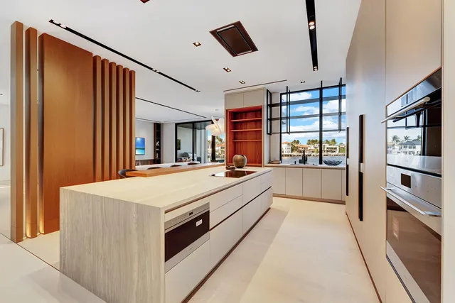 a view of a lake with a lake