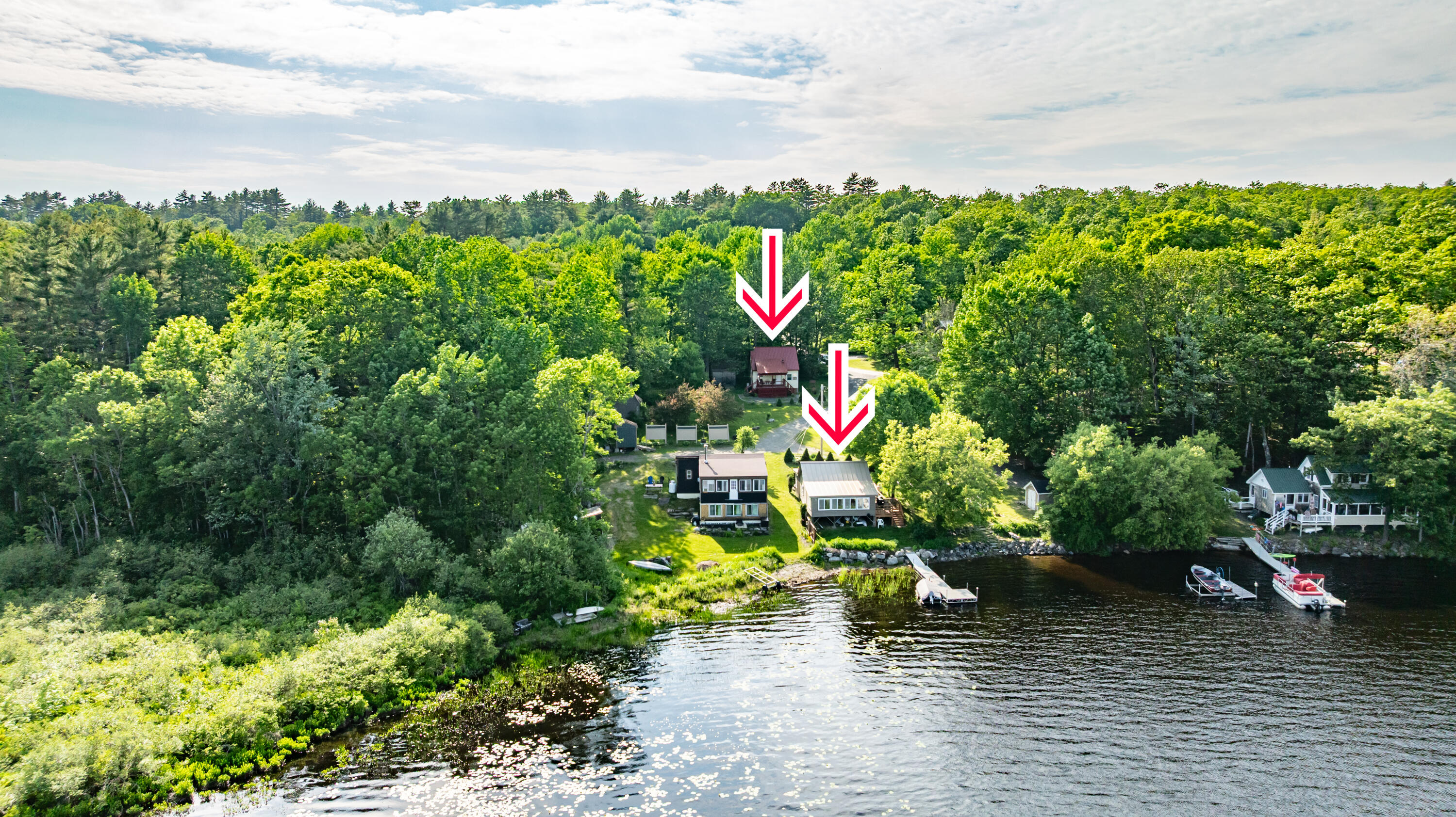 3 Blue Heron Lane Winslow, ME 04901 - Photo 1 of 42 2 and 3 Blue Heron Reshoot Aerials-6