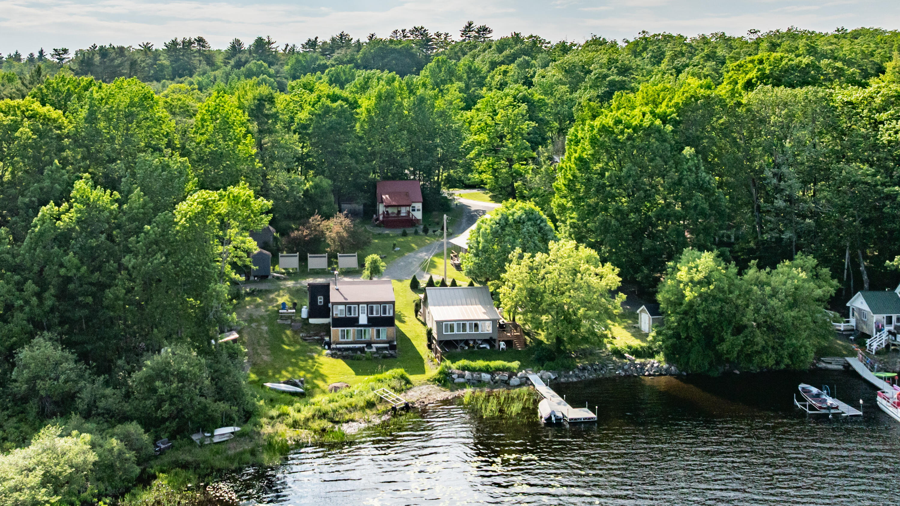 3 Blue Heron Lane Winslow, ME 04901 - Photo 3 of 42 2 and 3 Blue Heron Reshoot Aerials-4