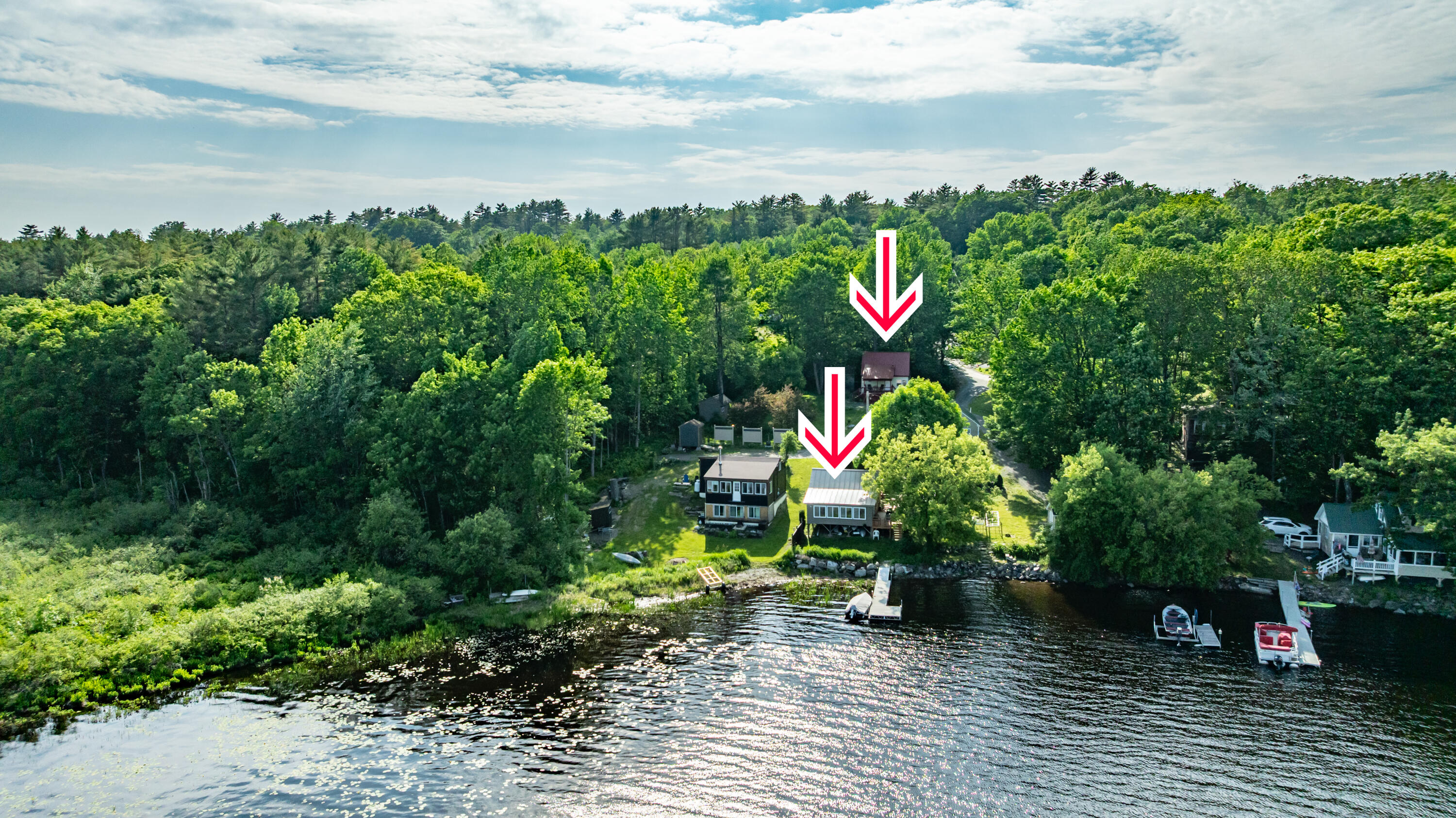 3 Blue Heron Lane Winslow, ME 04901 - Photo 41 of 42 2 and 3 Blue Heron Reshoot Aerials-7