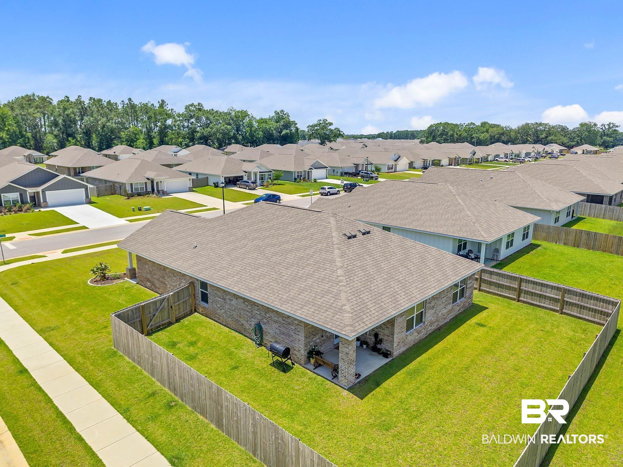 17217 REFLECTION Street Loxley, AL 36551 - Photo 61 of 83 Aerial view of residential area