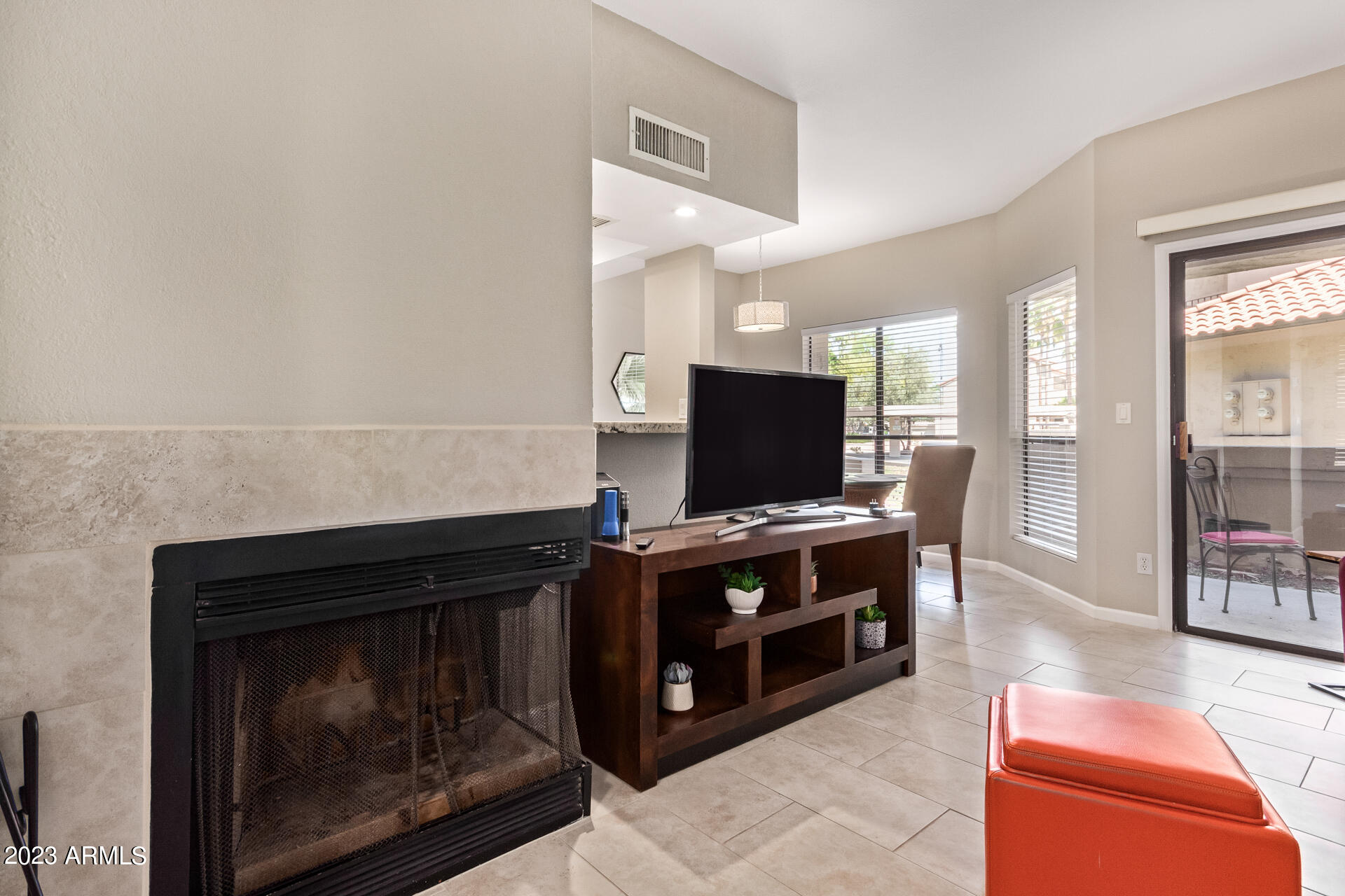 9711 East Mountain View Road, Unit 1502 Scottsdale, AZ 85258 - Photo 6 of 42 1502 fireplace