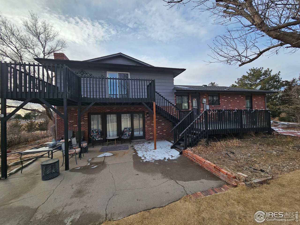 511 Pawnee Drive Sterling, CO 80751 - Photo 33 of 45 Two levels of decking for your outdoor enjoyment