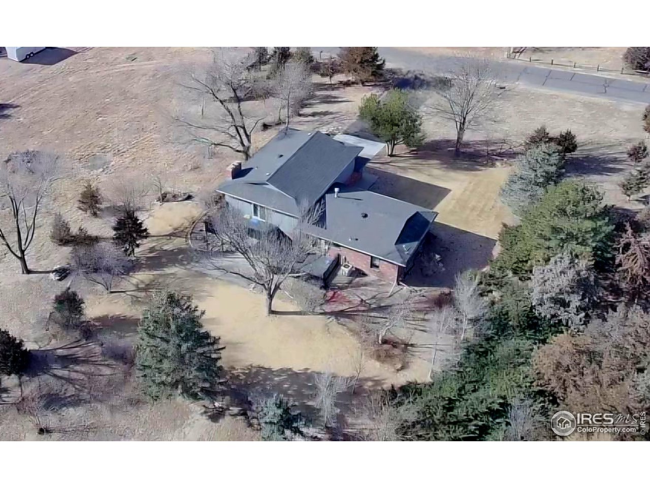 511 Pawnee Drive Sterling, CO 80751 - Photo 39 of 50 Aerial view of home and extra lot from the northeast corner of the property