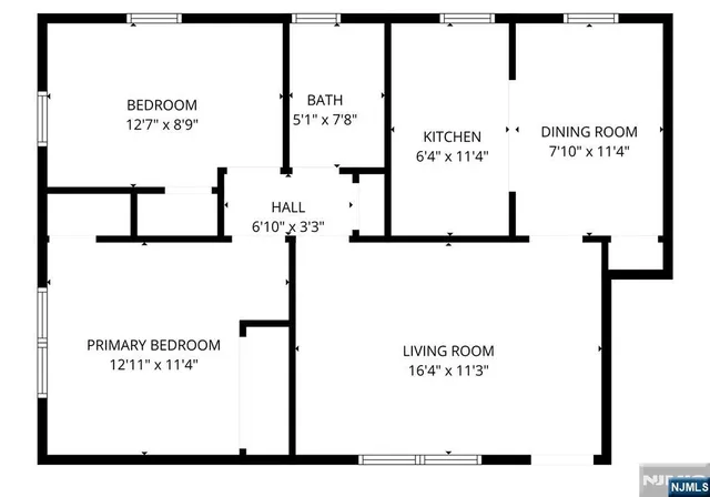 $2,600 | 1605 North Wood Avenue, Unit 1, Roselle, NJ 07203