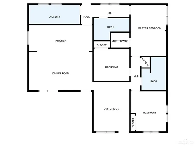 a picture of a floor plan