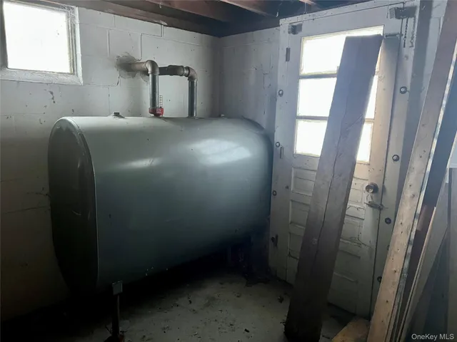 a room with a window