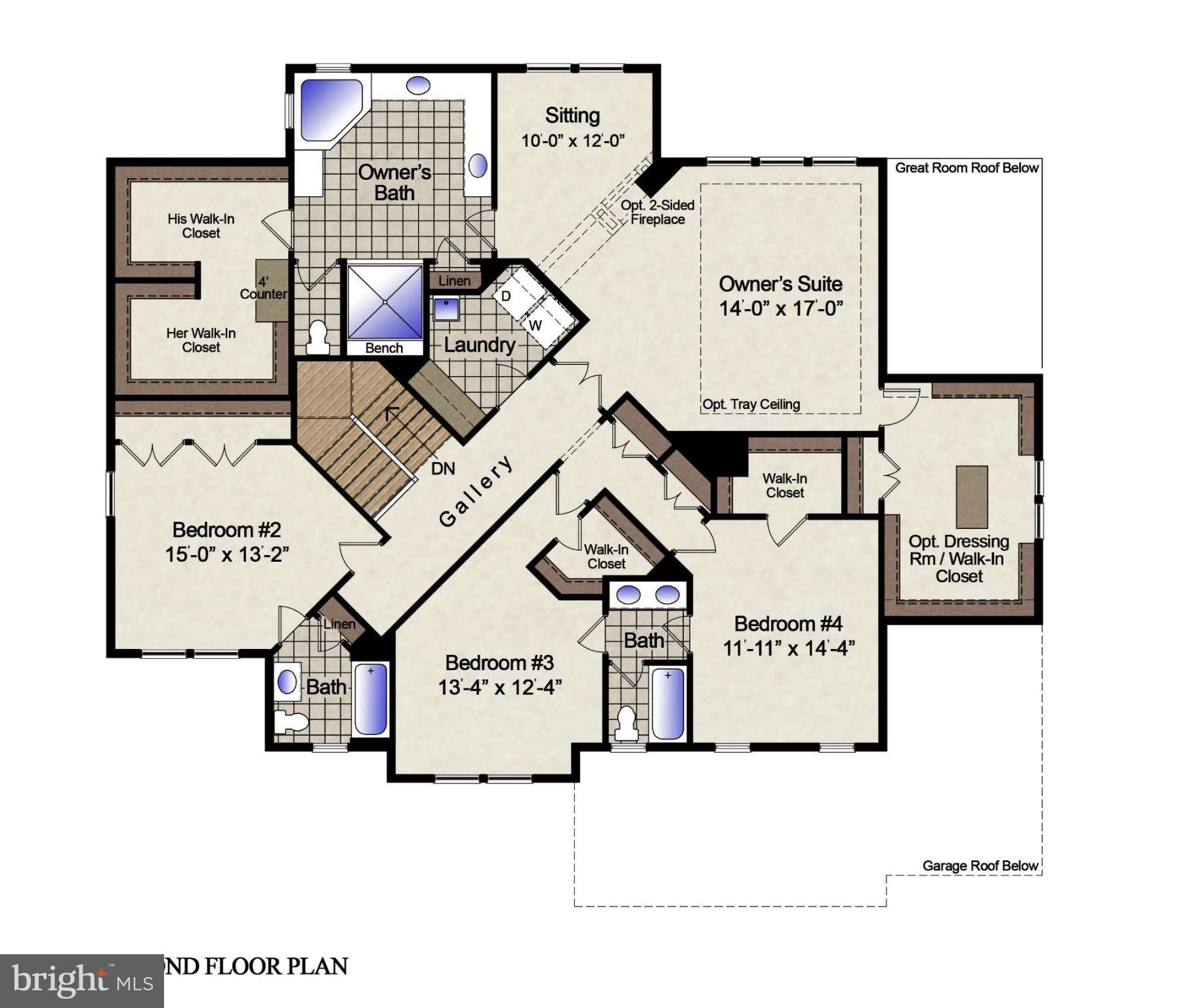 7678 Colonial Beach Road Pasadena, MD 21122 - Photo 17 of 18 Second Floor Plan
