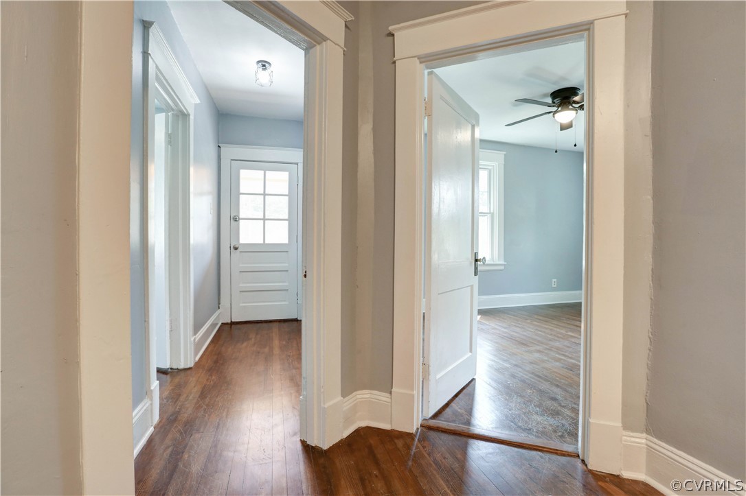 111 Overbrook Road Richmond, VA 23222 - Photo 24 of 43 Upstairs central hall looking to the rear of the h