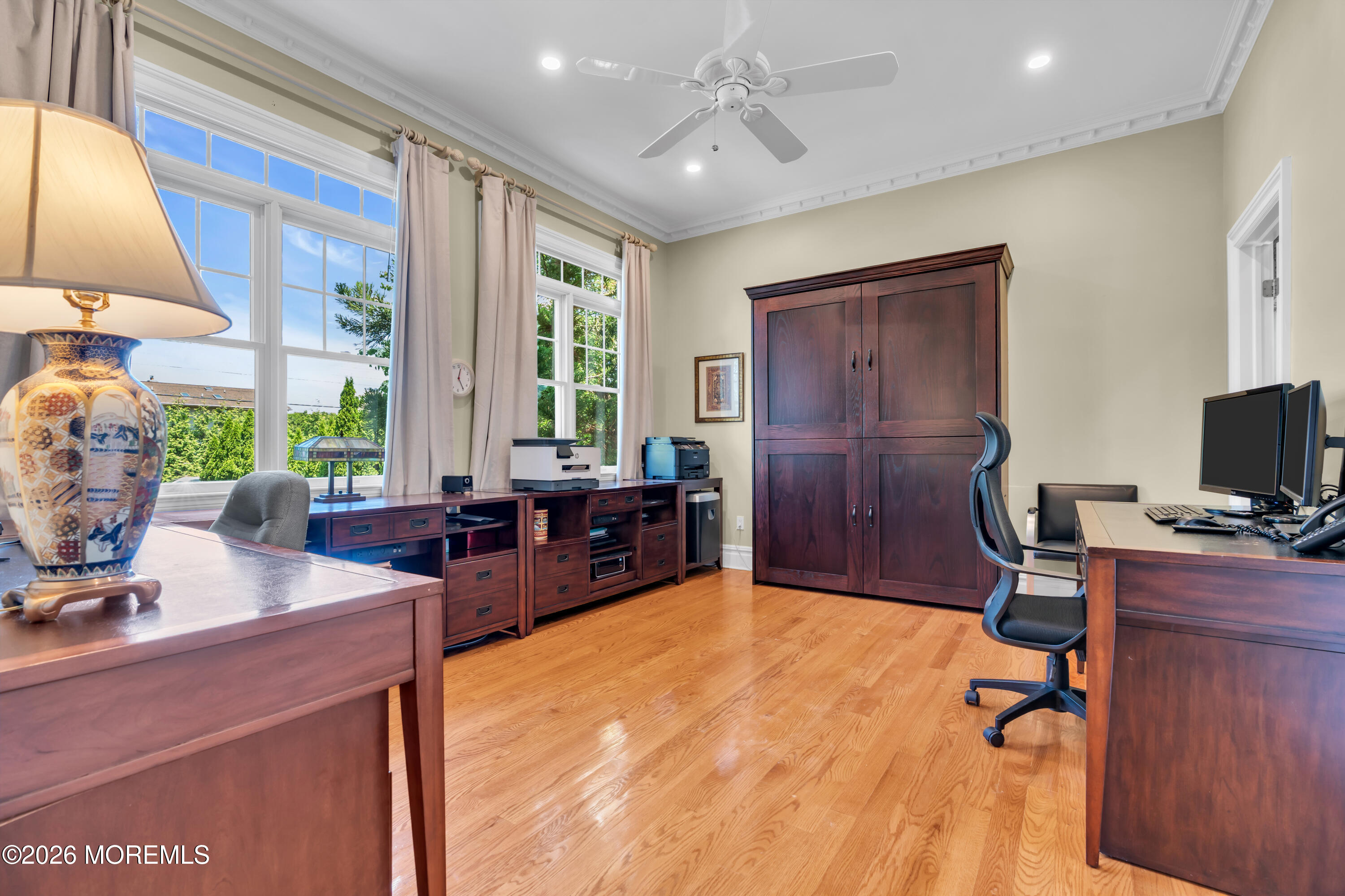 600 Little Silver Point Road Little Silver, NJ 07739 - Photo 27 of 55 a view of a workspace with furniture and a window