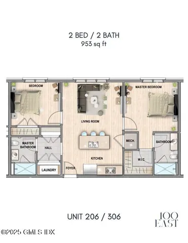 a black and white photo of a living room