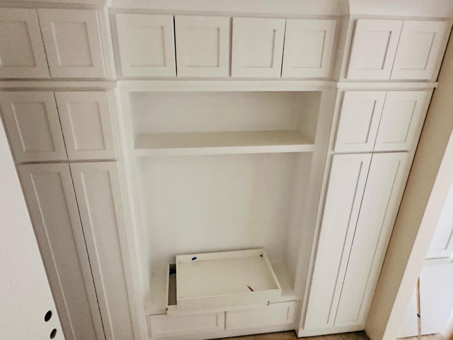 3076 Lester Avenue Clovis, CA 93619 - Photo 14 of 47 a view of a closet with an empty space