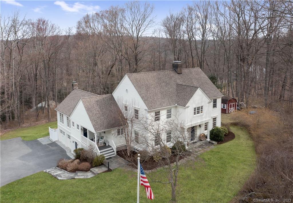 33 Lost Mine Place Ridgefield, CT 06877 - Photo 1 of 1 a front view of a house with garden