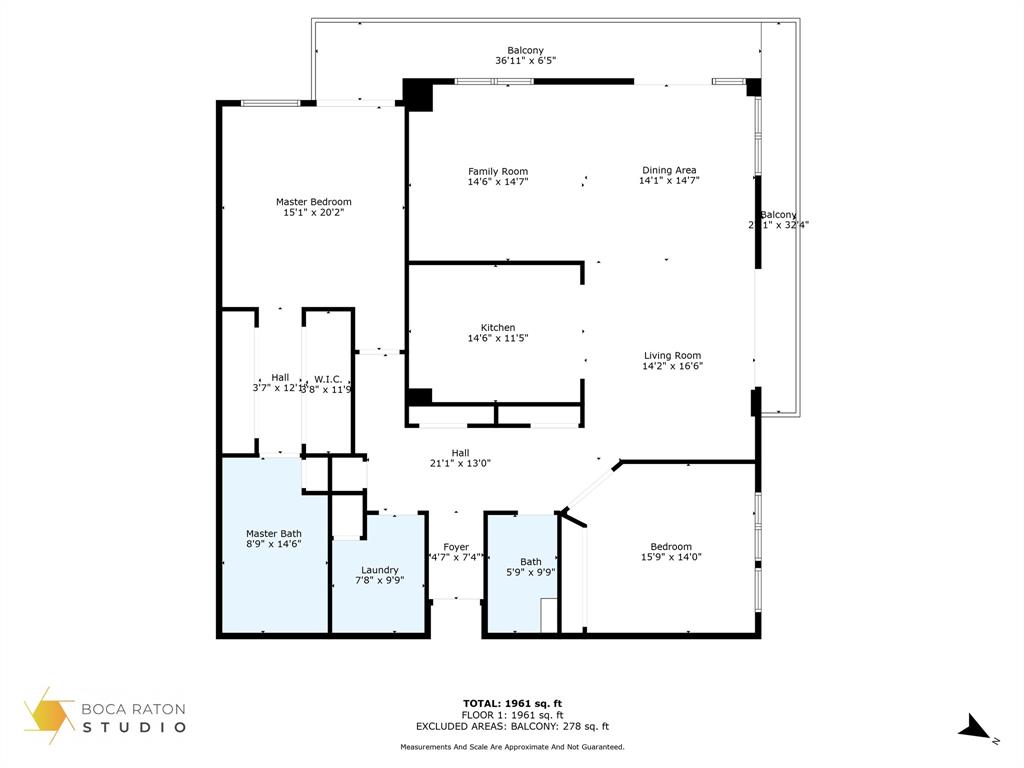9 Northeast 20th Avenue, Unit 403 Deerfield Beach, FL 33441 - Photo 39 of 58 ORIGINAL FLOOR PLAN